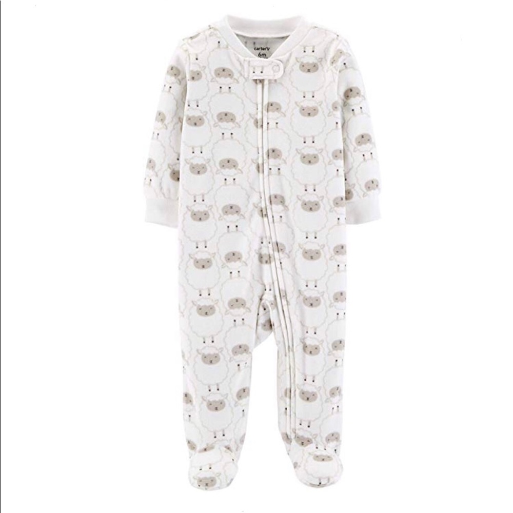 Newborn Sheep Fleece Sleeper